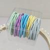 50Pcs Boxed Threaded Coloured Hair Rings High Elasticity Rubber Bands Headband Ponytail Holder Bands Kids Hair Accessories