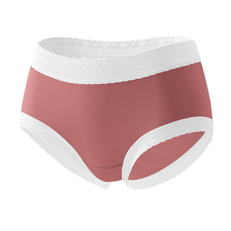 Women's Summer Ultra Thin Ice Silk Antibacterial Comfortable Breathable Cool Quick Dry Waist Triangle Briefs