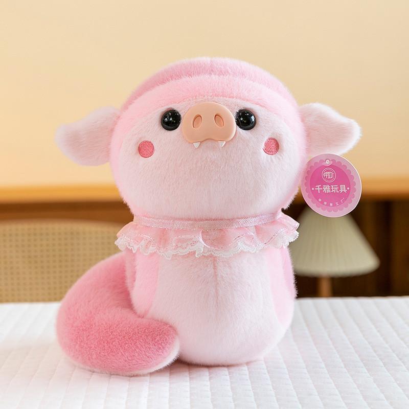 2025 Mascot Pig Snake Plush Toy Dolls Room Decor Spring Festival Gift Cotton Pp