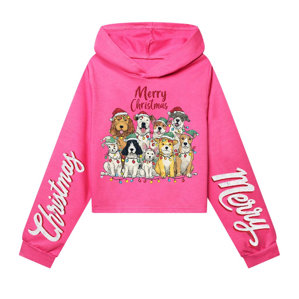 Kids Casual Fashion American Flag Printed Long Sleeve Hooded Sweatshirt