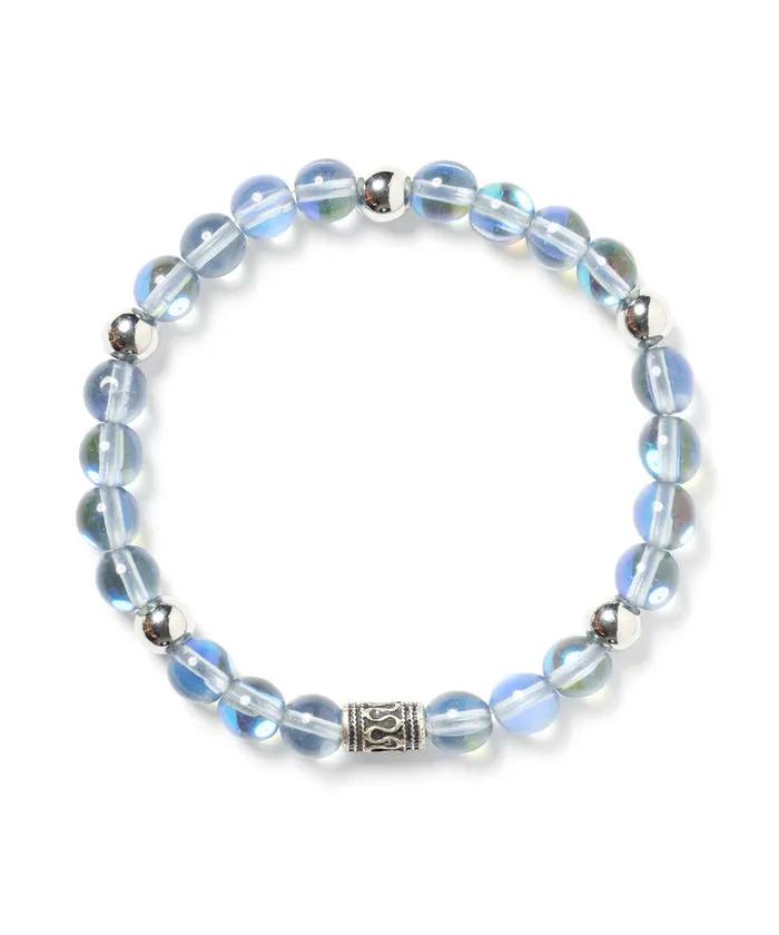 Blue Moonlight Stone Bracelet (PLT-BR-039_BL)
