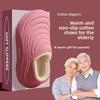 Winter Baumwollpantoffeln für Damen, Indoor Zuhause für Paare, Fleece für Wärme, Wasserdichtigkeit, Outdoor-Tragen, Rutschfeste Baumwollpantoffeln für Herren