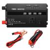 Inversor de Onda Senoidal Modificada de 4000W DC 12V / 24V para AC 110V / 220V Transformador de Tensão de Pico Conversor de Potência LCD Inversor de Carro