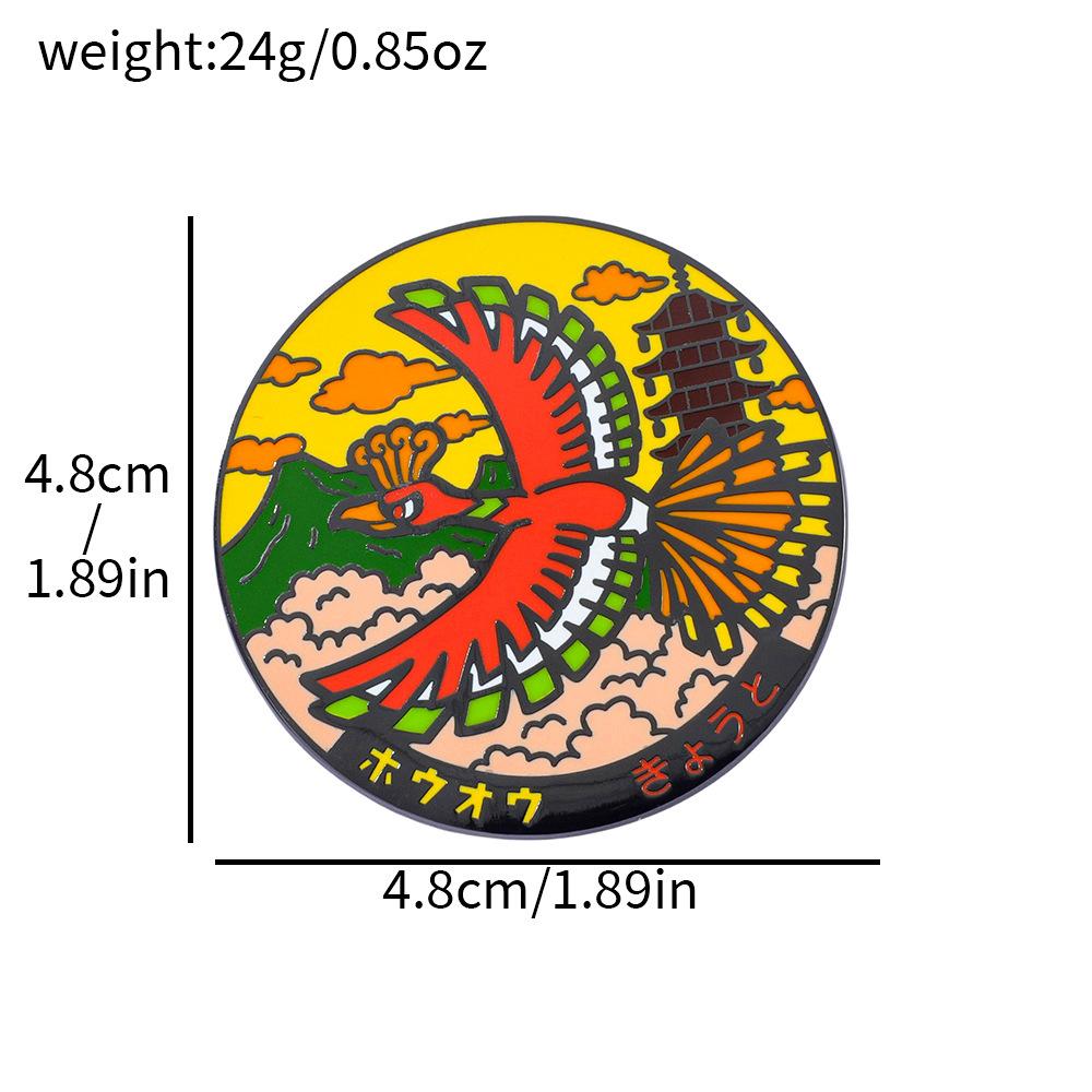 Riman мультяшный креативный монстр металлическая значок эмалевая брошь эмалевая значок высококачественный памятный значок украшение