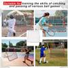 Ziel Tor Fußball Trainingsnetz 100x100CM Fußball Rückprallnetz Baseball/Hockey