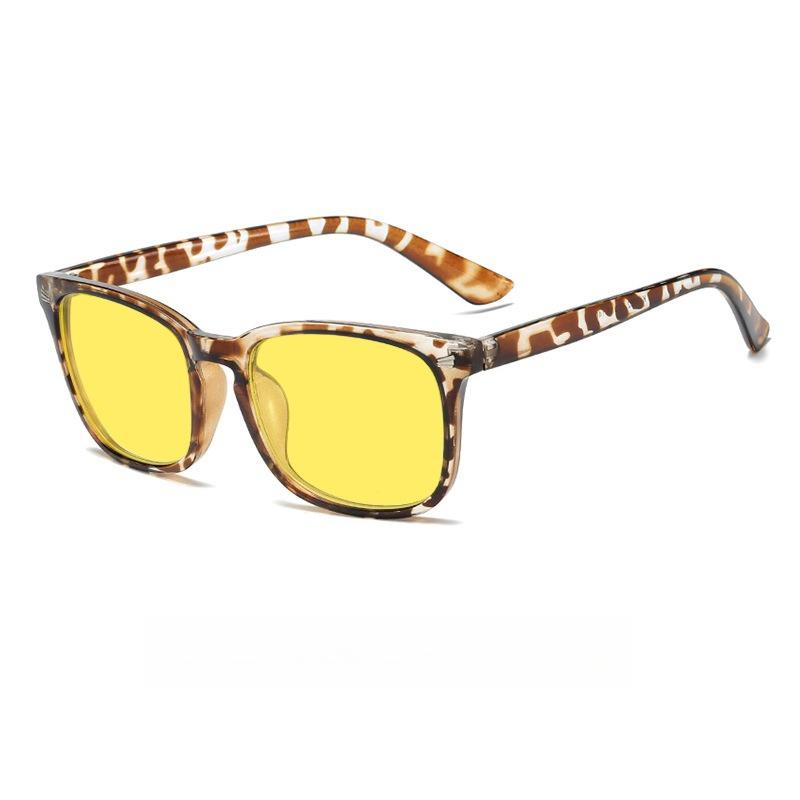 

Driving Glasses Night Vision Night Driving Glasses Man Night Vision Motorcycle Glasses Men Anti Blue Light Lens Square Frame