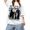 2026 Summer Fashion Trendy Tee Retro Jasper Inspired Unisex Black T-shirt Thai Boy Band Fanmade Merch Kpop Birthday Shirt