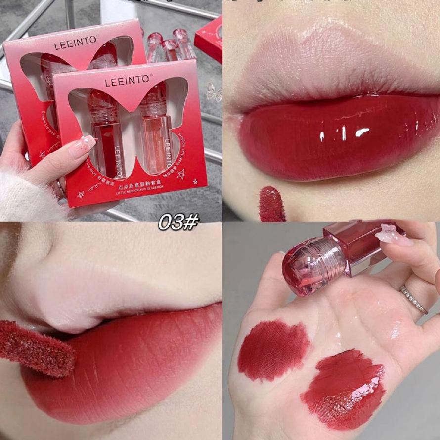 

Невелика новинка для набору глазурі для губ, розробка кольору та довготривалий макіяж, помада, яка нелегко приклеюється до чашки, матова матова глазур для губ водяного блиску