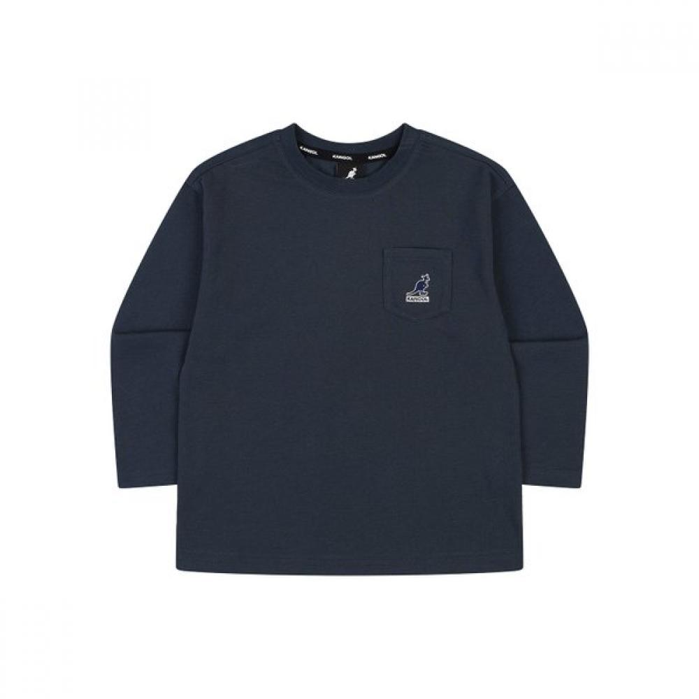Kangol Kids Long Sleeve T shirT Navy Sa 0002 navy/100