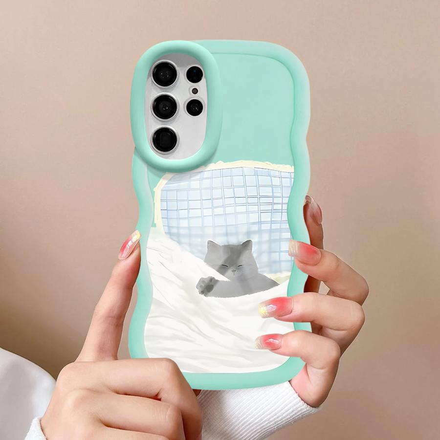 Soft Phone Cover Case for Samsung Galaxy A26 S22 Ultra S25 A25 S24 S20 FE S21 S23 Plus A24 A36 A55 A34 A35 A54 Cartoon Dog