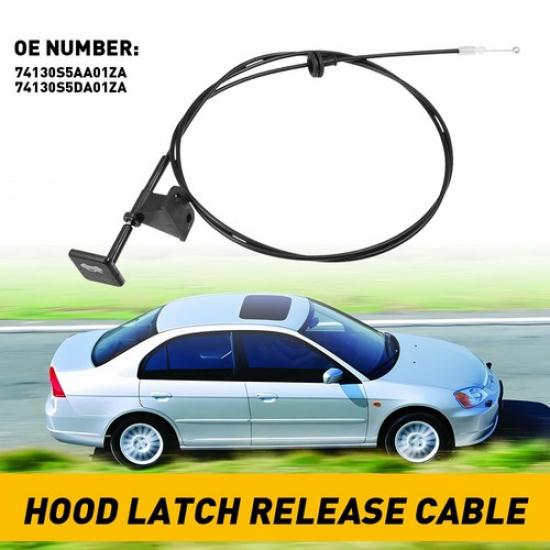 

Для Honda Civic 2001 - 2005 Тросик замка капота с ручкой 74130-S5D-A01ZA V