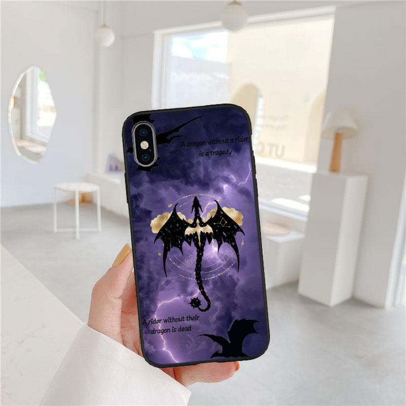 BF59 Fourth wing dragons Soft Shell Phone Case for Xiaomi Poco C40 C50 C51 C55 C65 C71 C75 F3 F5 F6 F7 M2 M3 Pro Ultra