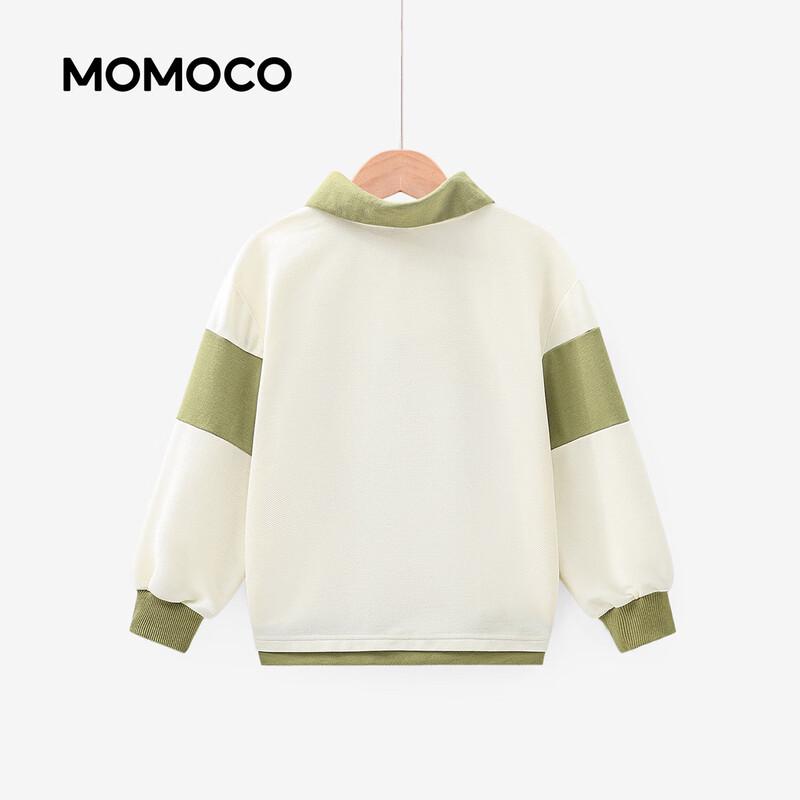 MOMOCO Boys' Fashion Long-Sleeve Polo T-shirt