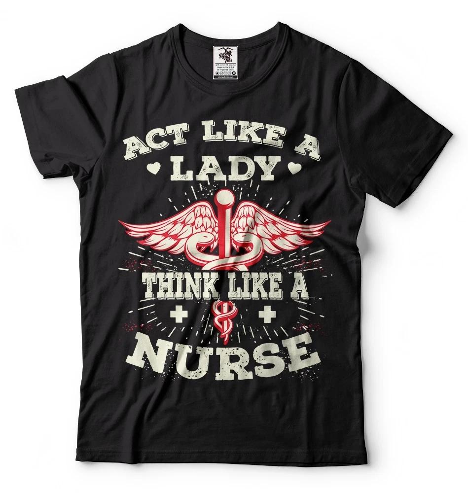 Nurse RN T-shirt Medical Worker Tee Gift for Wife Girlfriend Sister Nursing Tee