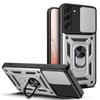 Slide Armor Shockproof Case For Samsung Galaxy S22 S21 A13 A12 A33 A53 A23 Honor 50 Redmi Note 11 10C iPhone 13 12 11 Pro Max Ring Holder Back Cover