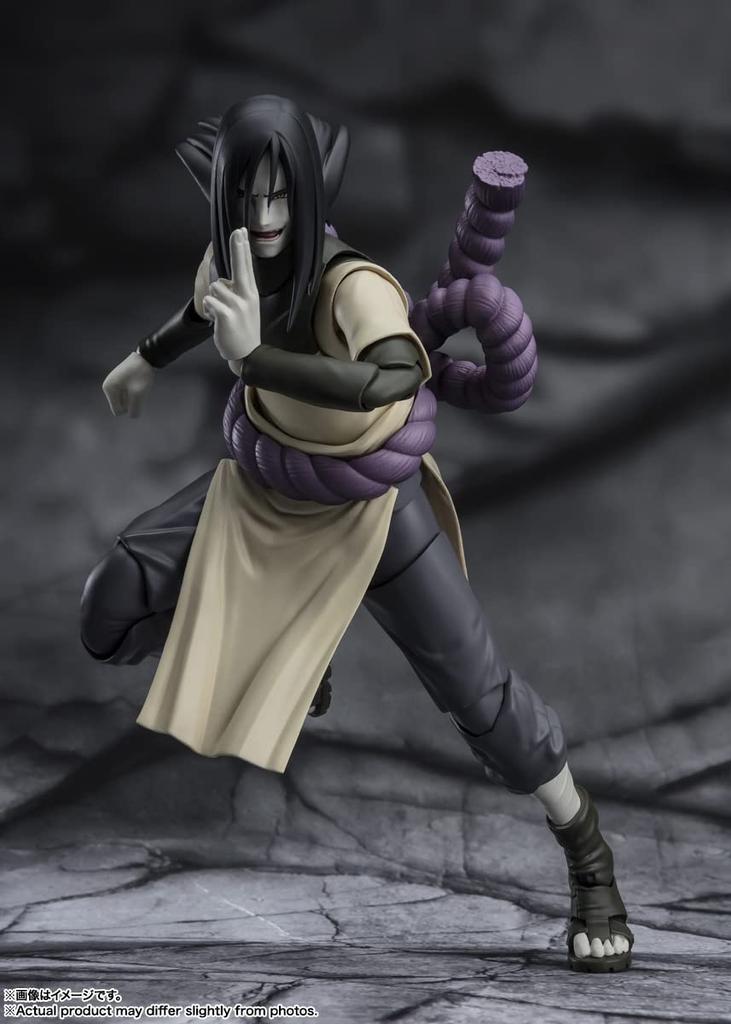 TAMASHII NATIONS NARUTO Orochimaru Seeker of Truth In Search of Eternity 150mm Painted Movable Figure S.H.Figuarts - - Approx. ABS&PVC