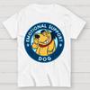 Dog Support Or Not? Unisex Heavyweight 100% Cotton T-shirt