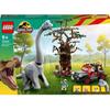 Lego® jurassic park 76960 la découverte du brachiosaure, jouet avec figurine de dinosaure et voiture