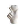 Heart Hand Gesture Sculpture Romantic Desktop Love Ornaments for Living Room Home Table Decor Valentine Day Wedding Gifts