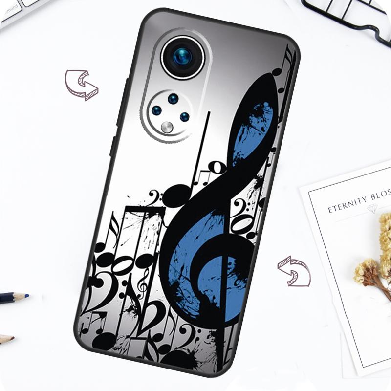 Music Note Case For Honor Magic 7 5 6 Lite Honor 200 Pro X8b X9a X8a X8 X9 X9c X9b 50 70 90 Lite Cover