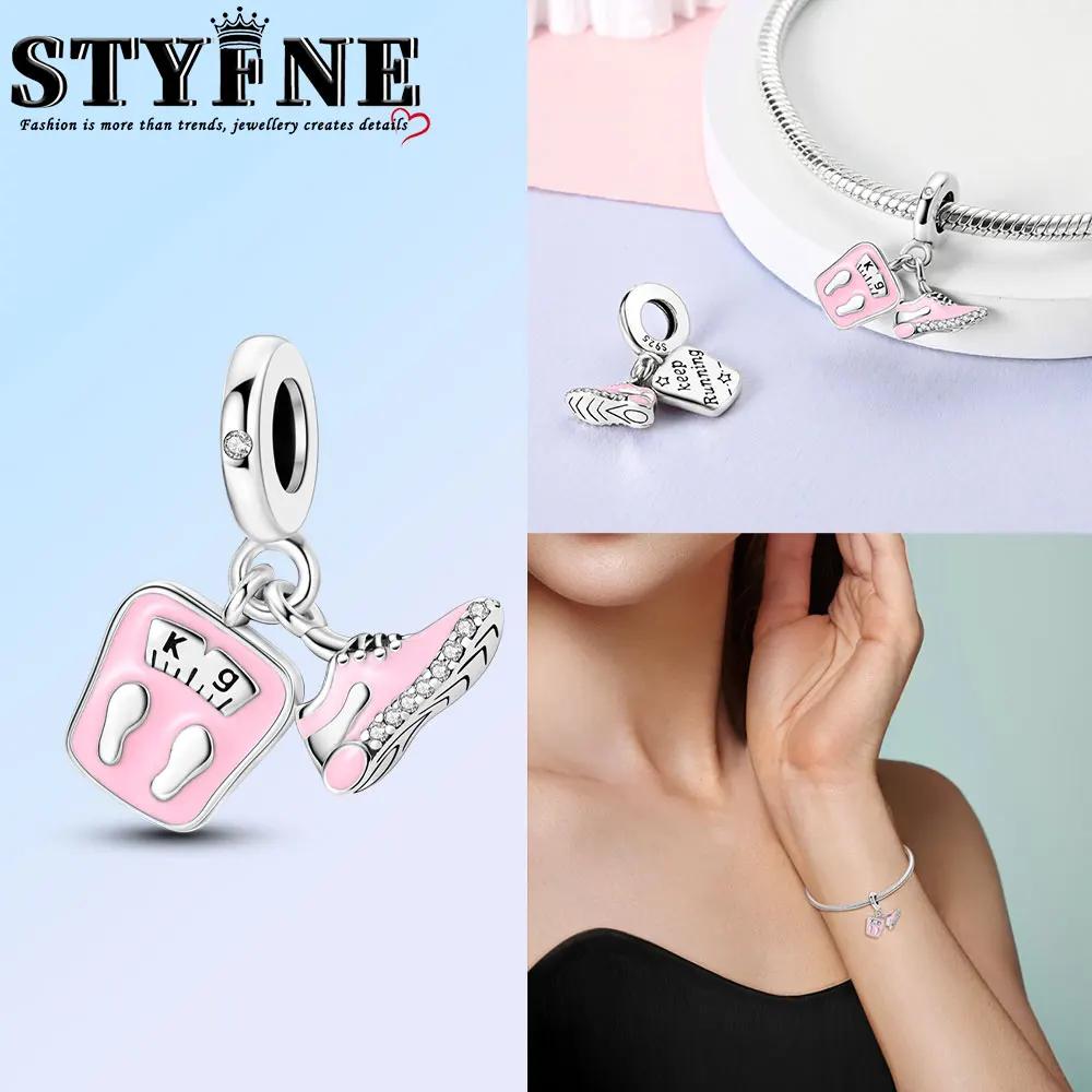 Anniversary Copper Color Breakfast Alarm Clock Beads Exquisite Daily Charms Pendants Fit Original Bracelets Diy Jewelry