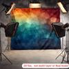 2D Abstract Gradient Geometric Tapestry for Bedroom & Dorm Decor
