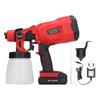 Cordless Painting Sprayer Portable PP Material Electric Paint Spraying Gun for Emulsion Varnish 100‑240V US Plug