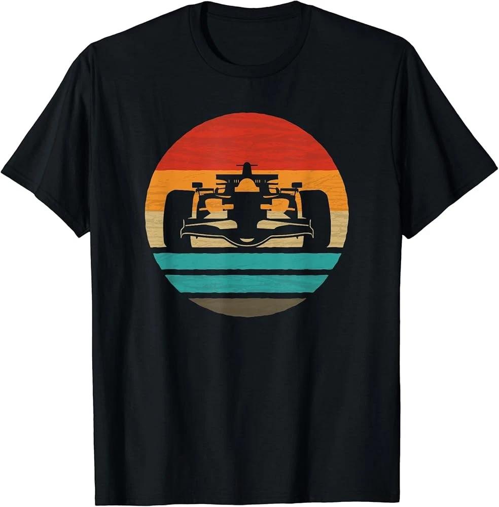 Men s and Women s T-shirts D18 Racing Car Retro Style T-Shirt XXL