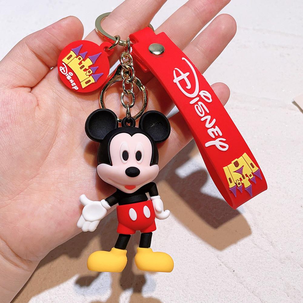 Adorable Minnie Resin Keychain For Cars Bags Cute Gift Accessory