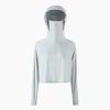 UPF 50+ Women's Summer Sun Protection Shawl: Ultra-Thin, Breathable, Anti-UV Ice Silk Jacket.