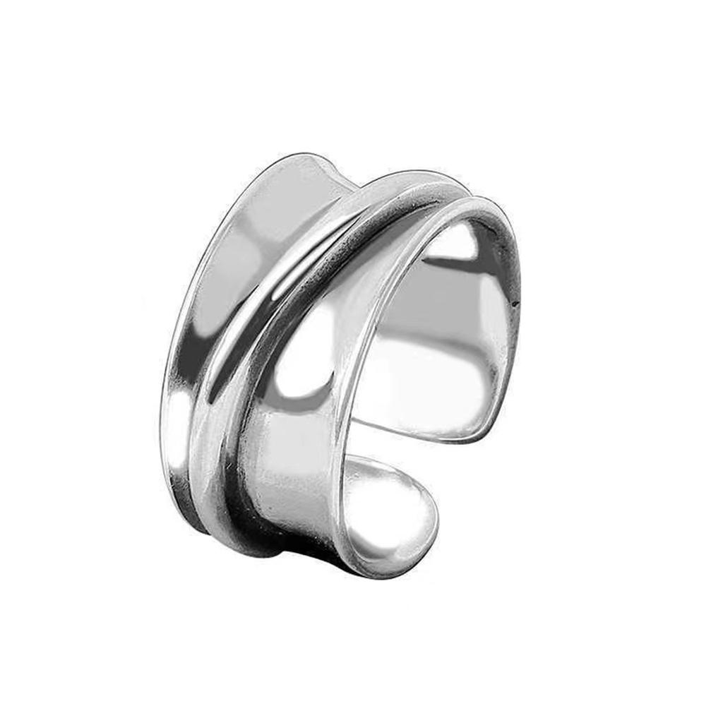 Vintage Wide Face Ring Ladies Stress Relief Ring Ladies Ring