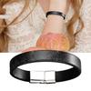Italian Cowhides Couple Bracelet Handmade Distressed Leather Cuff Unisex Jewelry Accessory For Everyday Stylish Looks