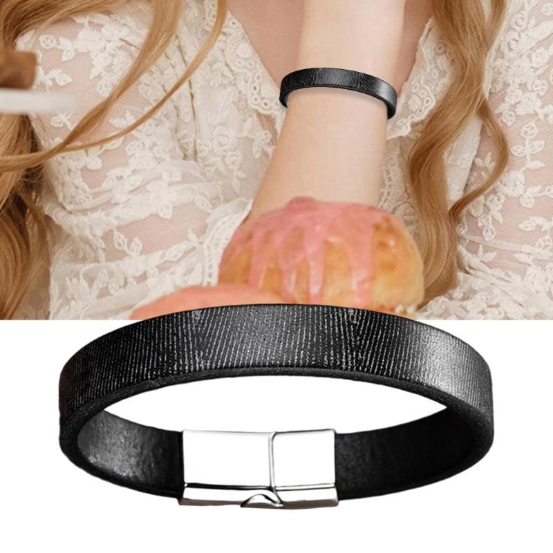 Italian Cowhides Couple Bracelet Handmade Distressed Leather Cuff Unisex Jewelry Accessory For Everyday Stylish Looks