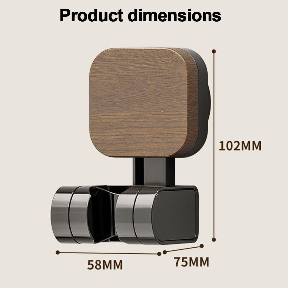Useful Adjustable Shower Head Holder Suction Cup Wall Mounted Showerhead Bracket Sprayer Fixed Base Bathroom Accessories