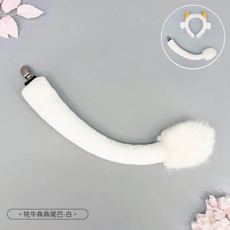 Source Halloween Animal Headgear Cute Plush Horn Headband Children's Scalper Ears Devil Headband