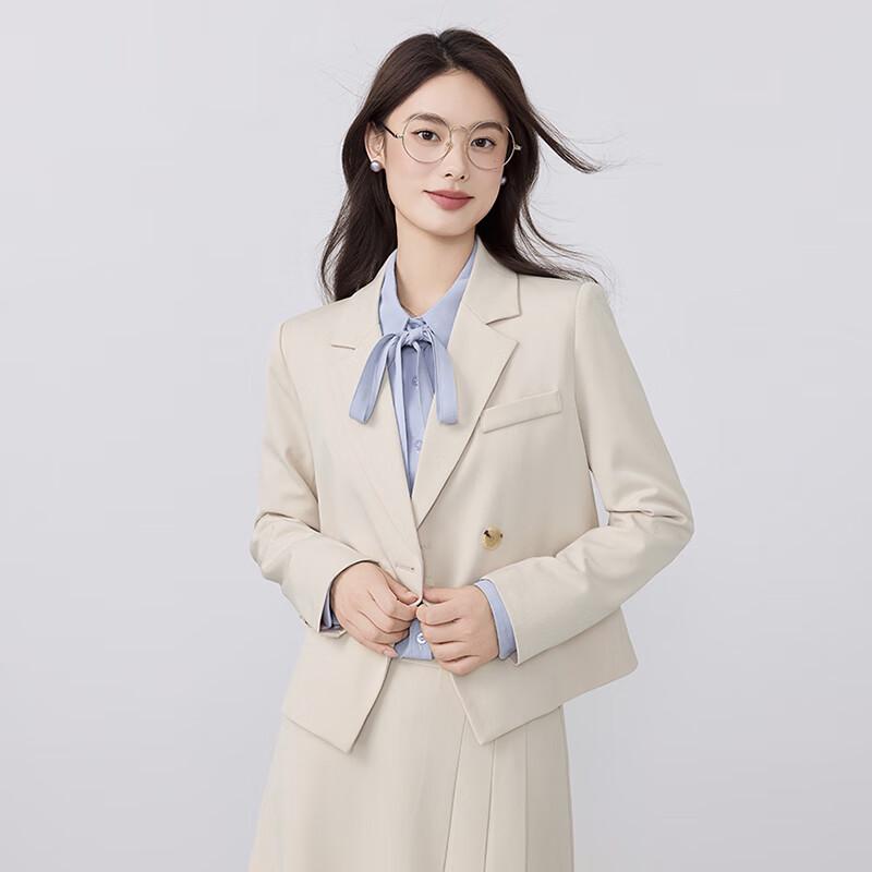 Women's Professional Blazer and Skirt Set
