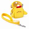 Cute Cartoon Chick Comfortable Pet Harness with Detachable Backpack and Buckle & Zipper Closure for Small Cats