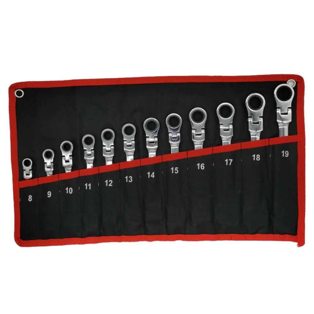72 Tooth Ratchet Ratchet Wrench Set Spring Head Key Universal Car Wrench  Automotive Maintenance