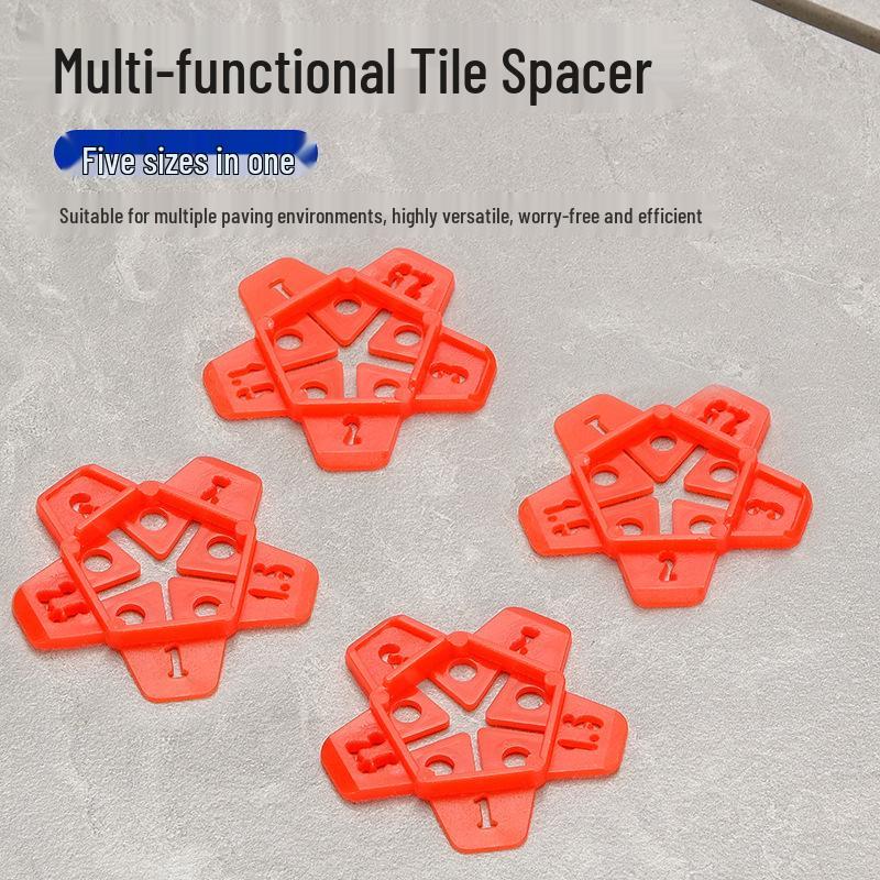 Multi-functional Star Tile Leveling & Grout Spacing Tool