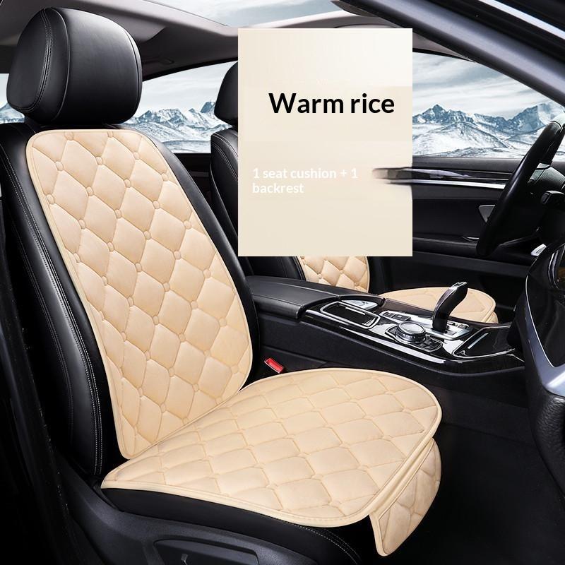 High Quality Plush Car Seat Cover Cushion Pad Universal Fit Wearproof Sponge Mat For Vehicle Chair Protection