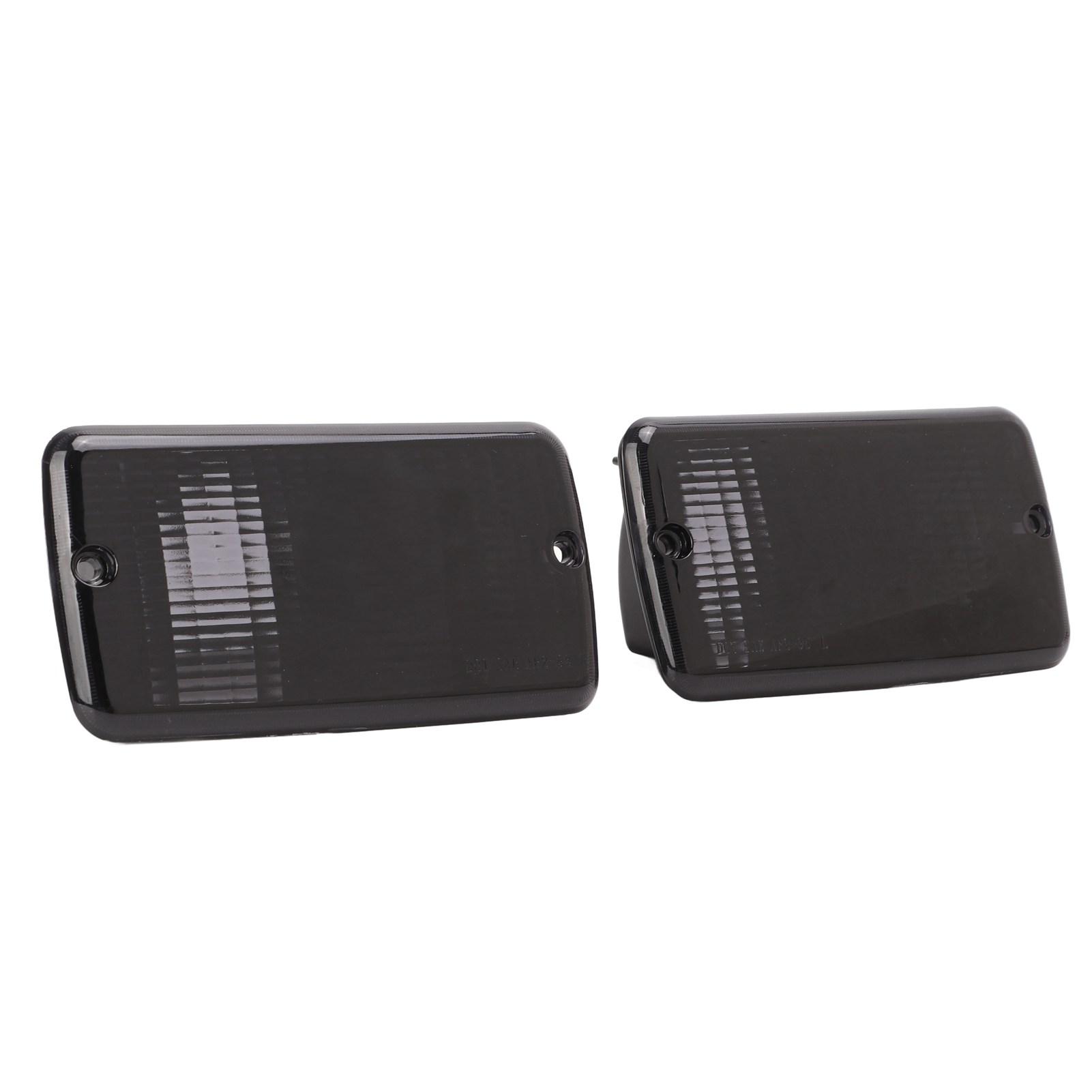 

Корпус указателя поворота парковки Крышка лампы переднего бампера 55055020AE Замена для Jeep Wrangler чёрный