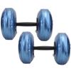 Woman Fitness Portable Adjustable Water Filled Dumbbell Arm Muscle Training Home Yoga Shaping EquipmentBlue 8‑10KG