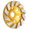 Diamond Grinding Pad for Concrete, Stone & Marble - Fits Angle Grinders & Floor Polishers