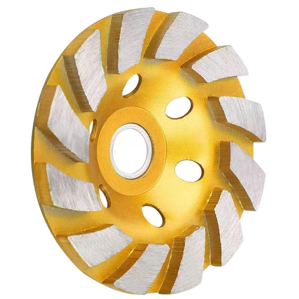 Diamond Grinding Pad for Concrete, Stone & Marble - Fits Angle Grinders & Floor Polishers