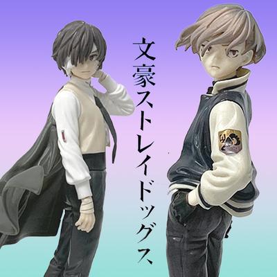 22cm Bungou Stray Dogs Anime Figure Youth Dazai Action Figure Nakahara Chuuya Figurine PVC Collection Model Doll Toys