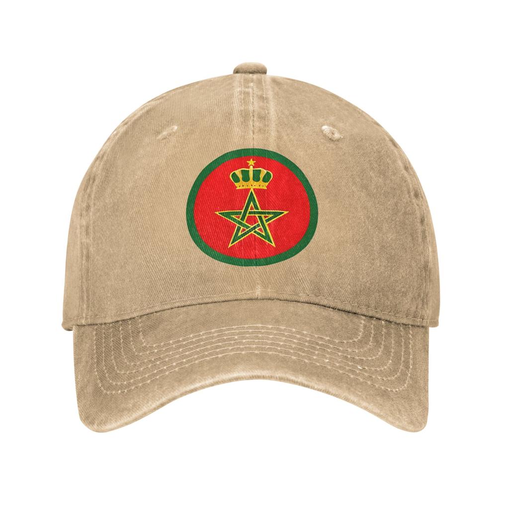 Gorra De Béisbol Marroquí Con Diseño De Rodelas Estilo Trucker Lavada Unisex Para Caza Y Camping Dropshipping