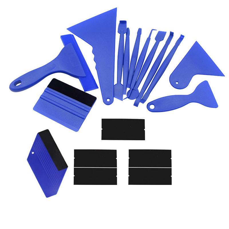 NeoWrap Car Wrap Edge Trimming Stick Vinyl Squeegee Kit Window Tint Curves Slot Tool for Installing Wraps Stickers Kit 7-21Pcs