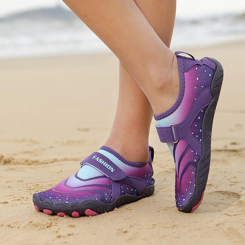 

Нескользящие амфибийные ботинки для плавания по реке — дышащая, быстросохнущая обувь для мужчин и женщин, идеально подходит для пляжа, рыбалки и плавания. 219, 40 фиолетовый