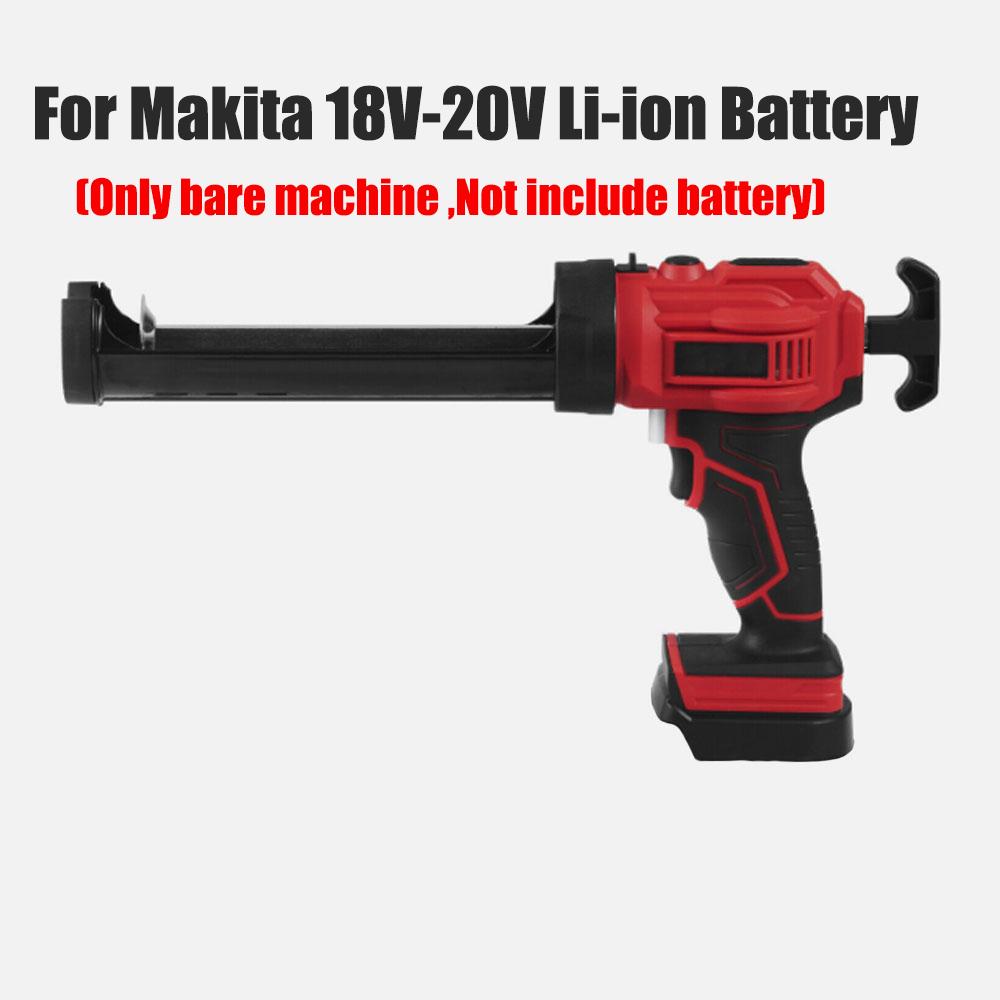 Electric Caulking Gun for Makita 18V Battery Cement Glass Adhesive Glue Seal Sealant Tool Wireless Glass Glue Gun (No Battery)