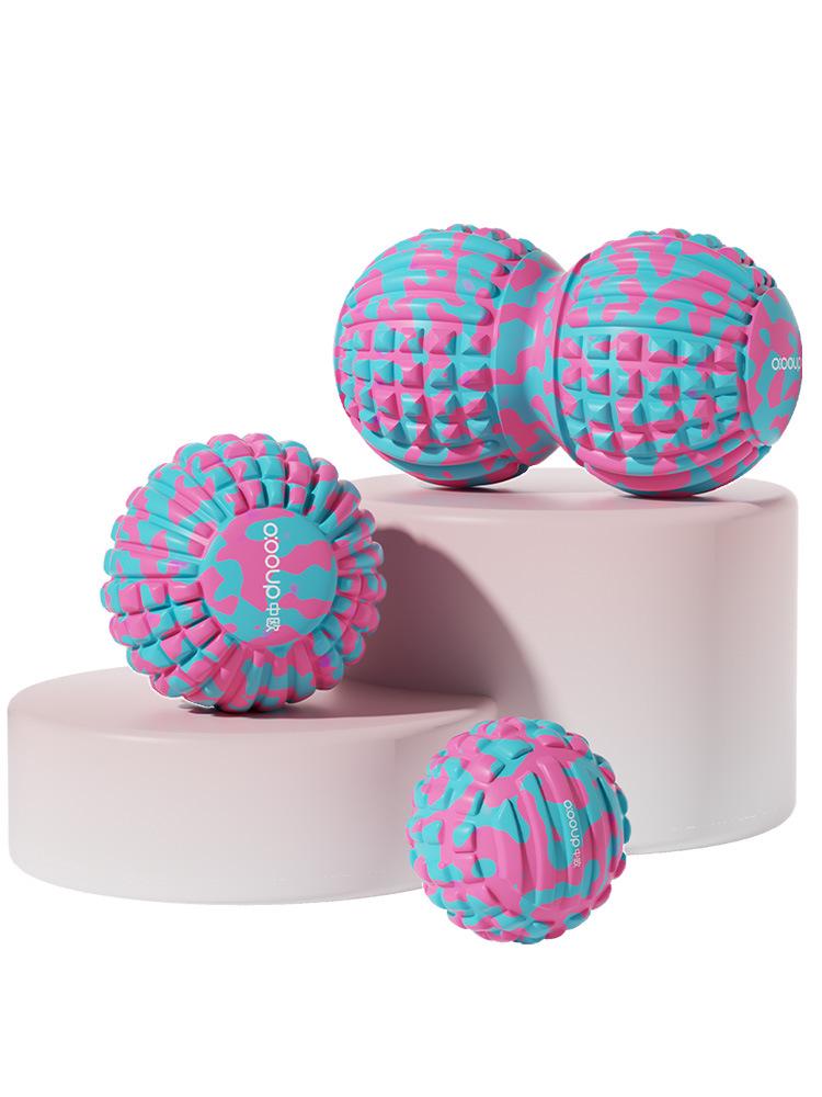 Plantar Fasciitis and Muscle Relaxation Peanut Massage Ball for Foot, Ankle, Shoulder, and Yoga Meridian Therapy